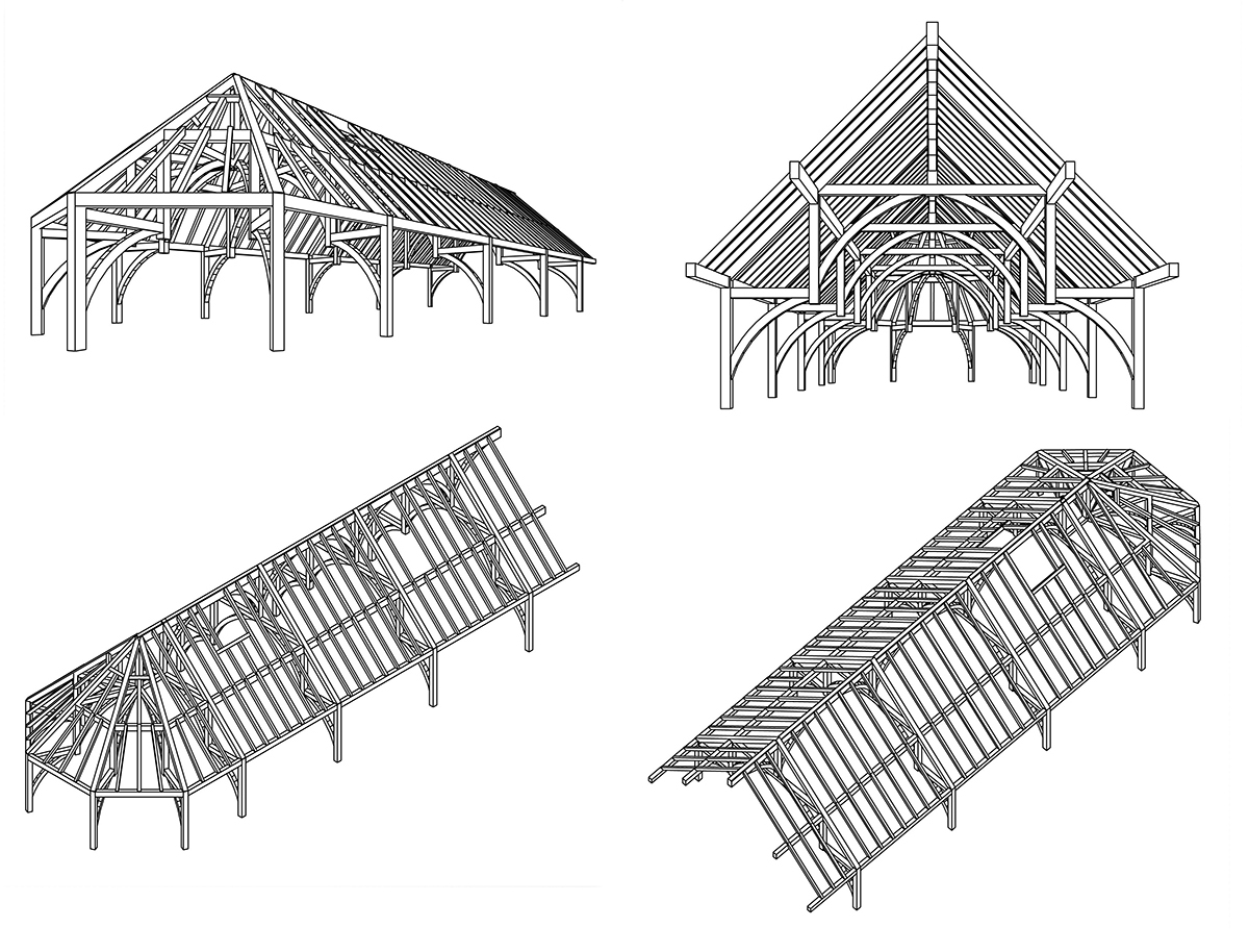 Bluebeam images of architectural models