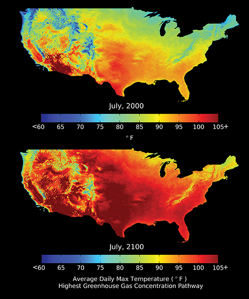 Climate maps