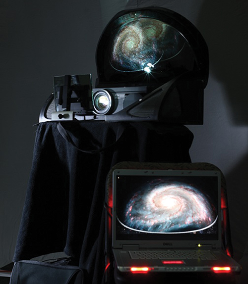 Examples of portable digital planetarium displays