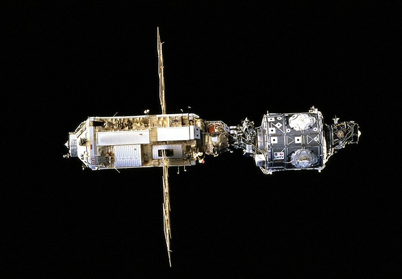 Unity, the first US-built module of the International Space Station