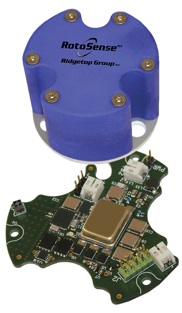 Ridgetop vibration sensor