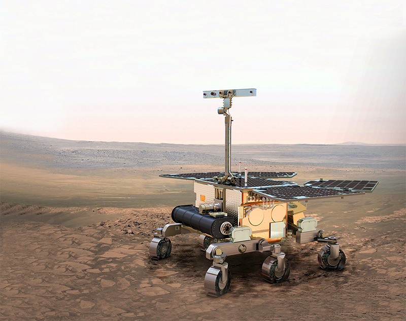 ExoMars rover illustration