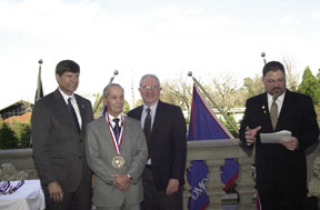 Kissiah and others at the U.S. Space Technology Hall of Fame induction