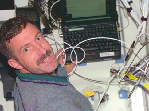 Astronaut David Burbank