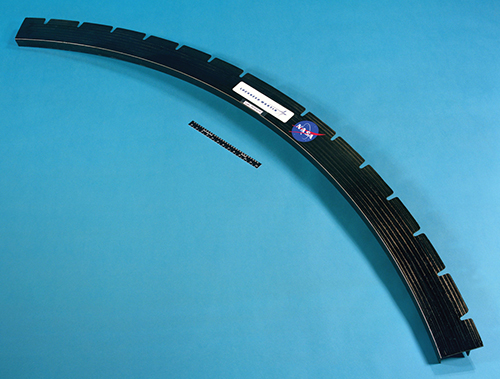 An F-frame, created for aerospace use using PETI-330