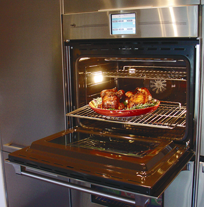 The ConnectIo Intelligent Oven is programmable