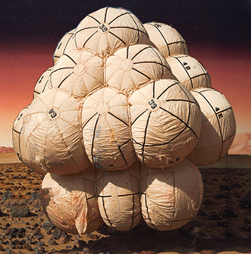 Mars Pathfinder’s airbags