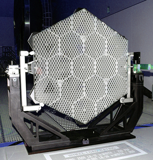 Mirror assembly for the James Webb Space Telescope