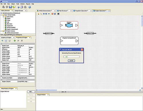 Screen shot of EDAstar software