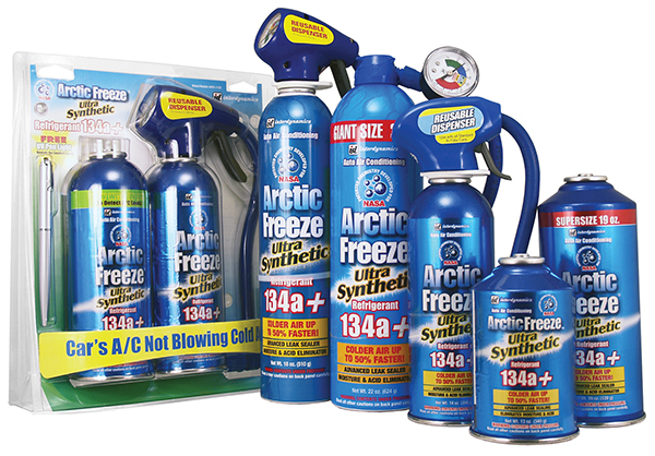 Automotive air conditioning refrigerant products