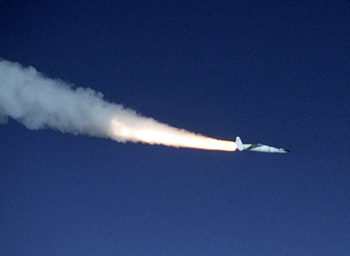 X-43A test flight