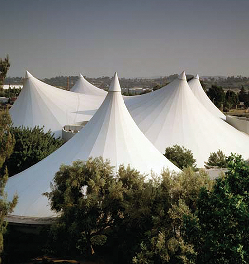 Birdair “Super Tents” structure at the University of La Verne in La Verne, California