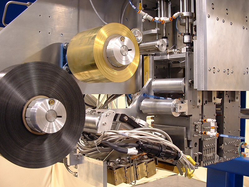 Automated thermoplastic tape laydown head