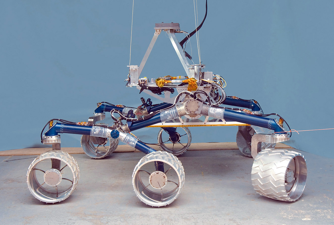 Mars Science Laboratory rover model