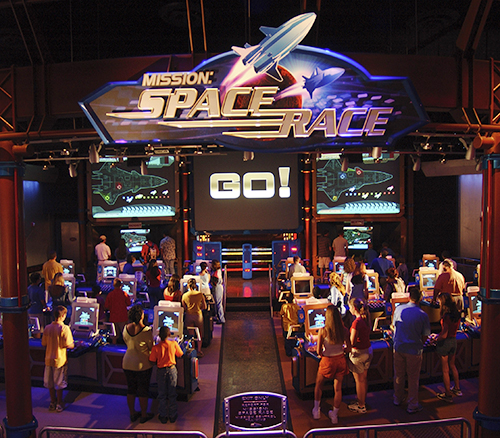 Space Race interactive game