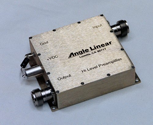 Angle Linear's receiving preamplifier