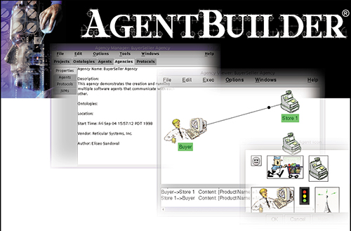 Reticular Systems' easy-to-use software Agent Builder