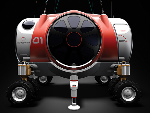 The Commercial Crew Transport-Air Revitalization System mockup