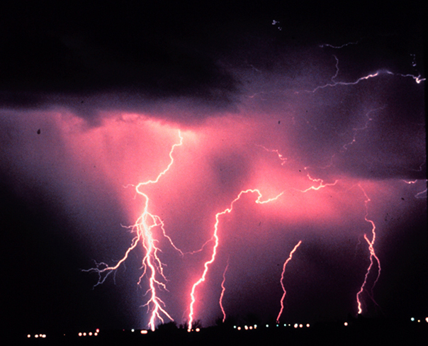 cloud-to-ground lightning