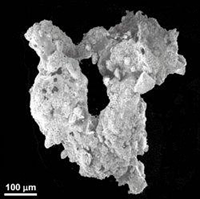 Microscopic image of Lunar dust