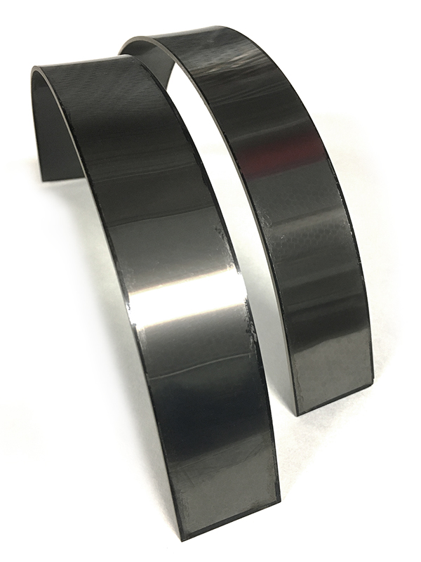 Curved microchannel plates
