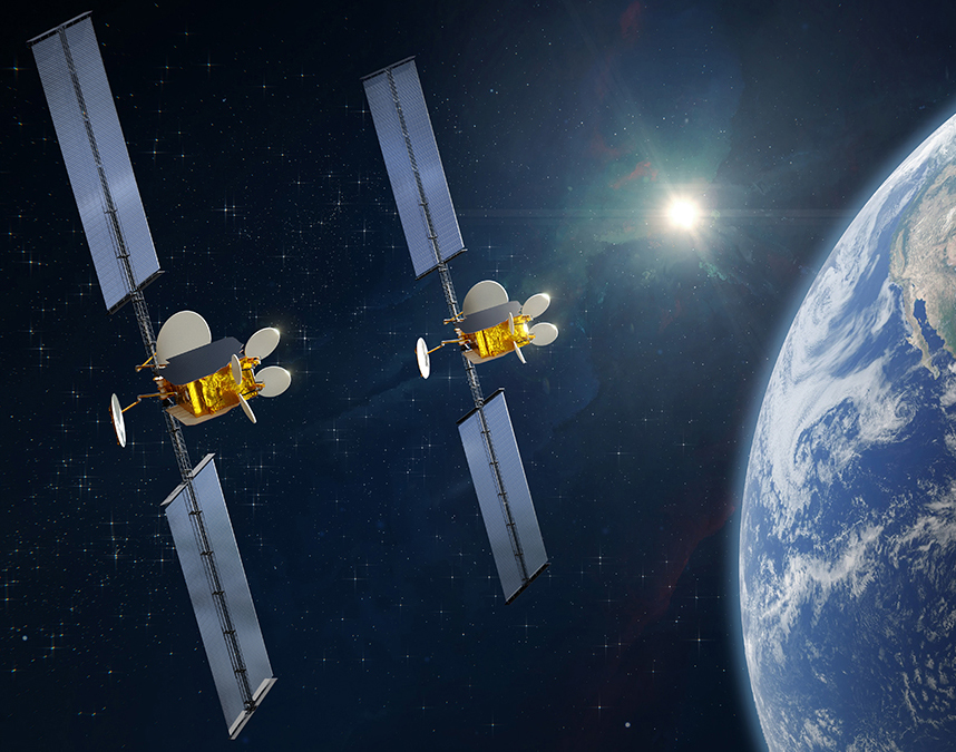 Airbus OneSat communication satellites