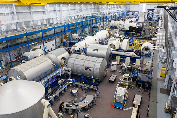 The Space Vehicle Mockup Facility at Johnson Space Center