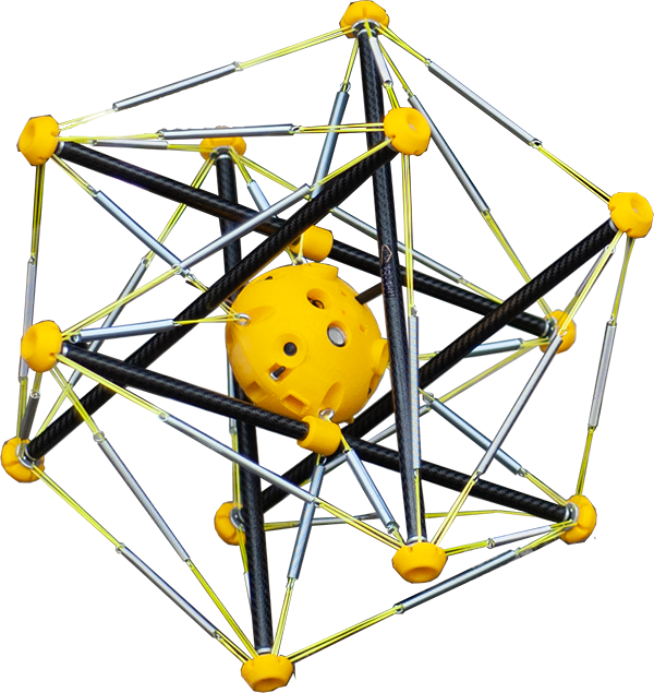 A Squishy Robotics tensegrity robot 