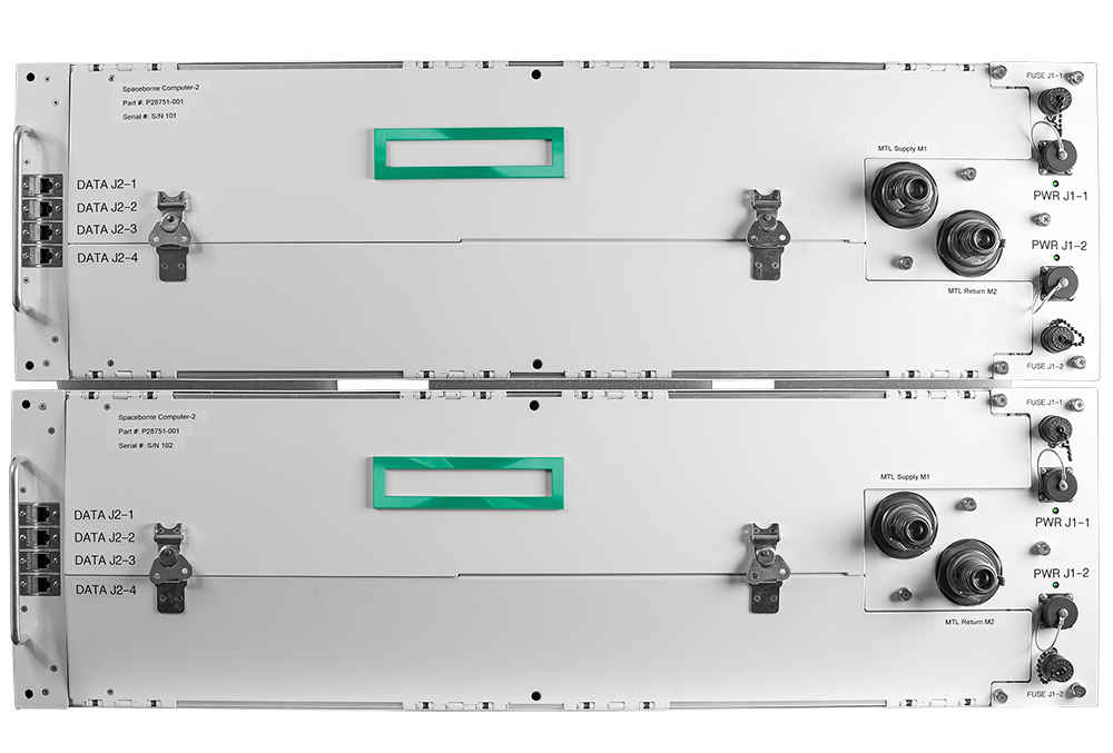 Spaceborne Computer 2 with doors closed