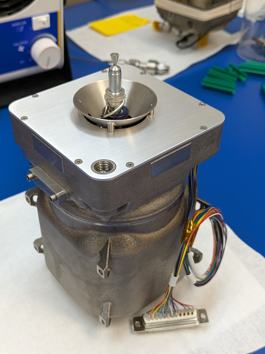 Sprite propulsion system on workbench