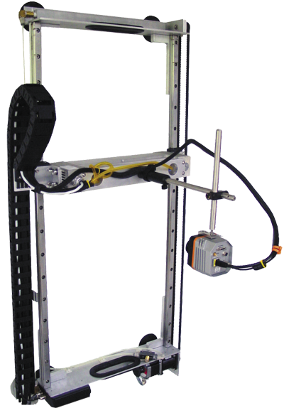 Portable scanner with line scanning thermography