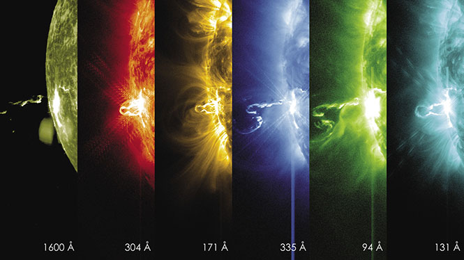 X-class solar flare captured by NASA’s Solar Dynamics Observatory