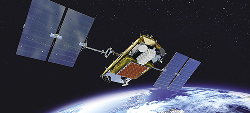 AppSTAR radio on a satellite