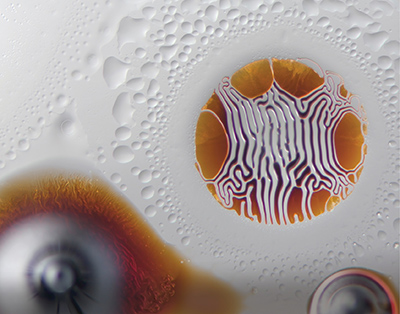 Ferrofluid art by Linden Gledhill