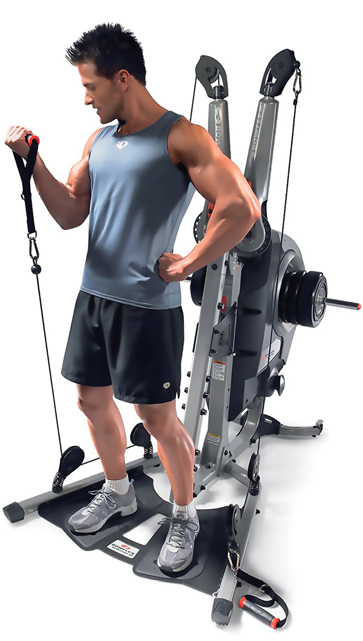 Man using the Bowflex Revolution