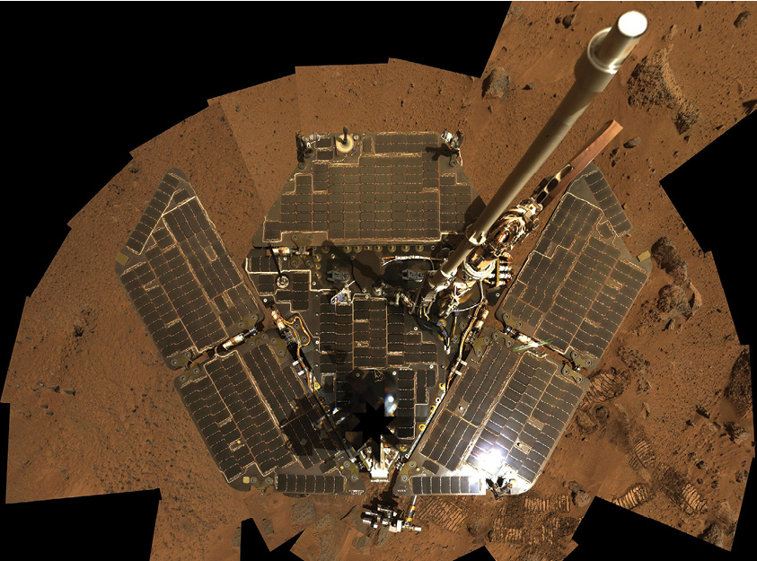 Self-portrait of Mars Opportunity rover