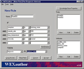 computer screen shot of software used to diagnose problems in photography