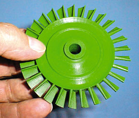Bladed disk produced by the Rapid ToolMaker system