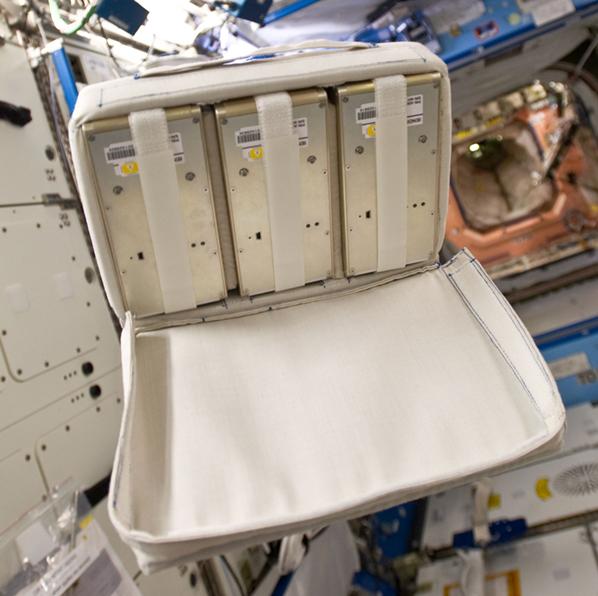 Three of the Italian Electronic Nose for Space Exploration (IENOS) devices were delivered in a single package to the space station in 2011.