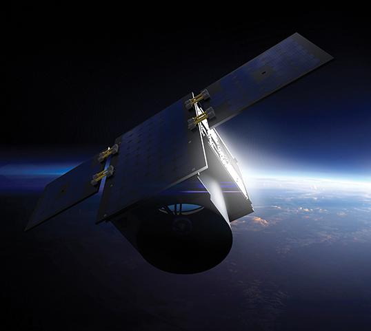 Artist's rendering of Millennium’s Altair small satellite