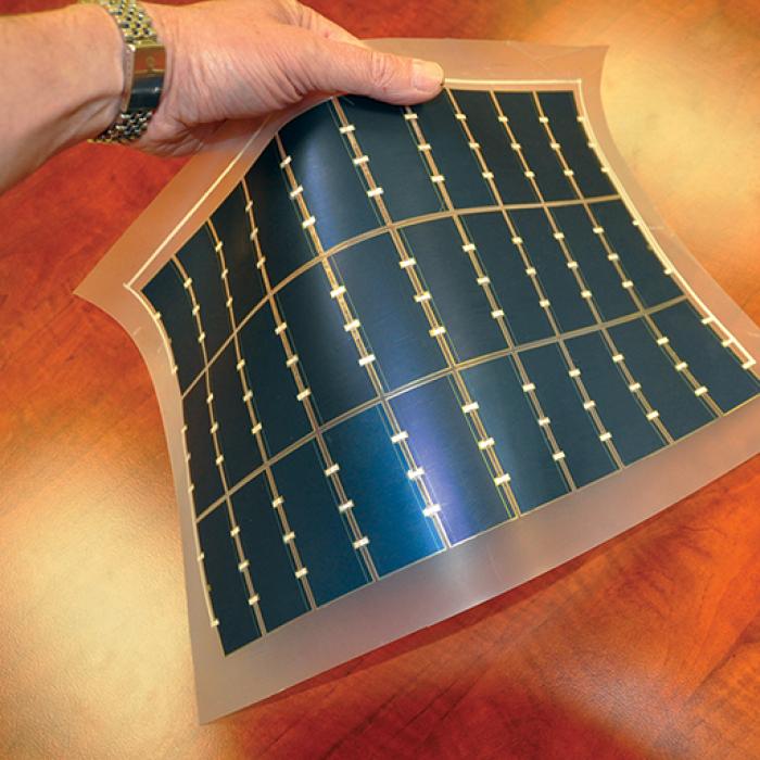 Flexible solar panel