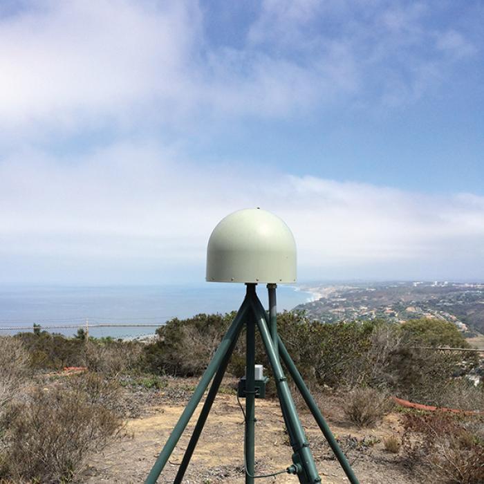 A GPS station near San Diego, California