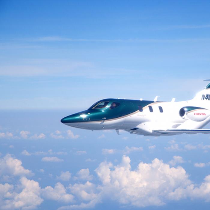 Honda Aircraft HondaJet in flight