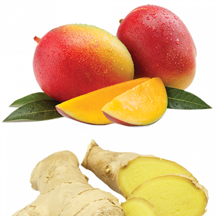 Mangoes and Ginger root Mangoes and Ginger root