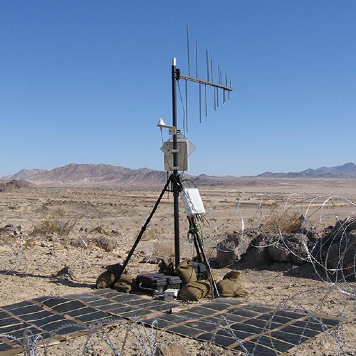 Soneticom’s Lynx Location System in a desert setting