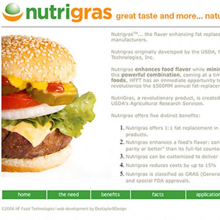 Nutrigras screen shot