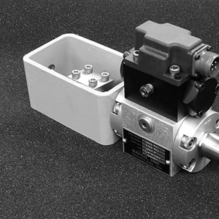 The BAFCO Model 793 linear actuator, one of the newer models in the family of products created in the Dual-Use Cooperative Agreement. The BAFCO Model 793 linear actuator