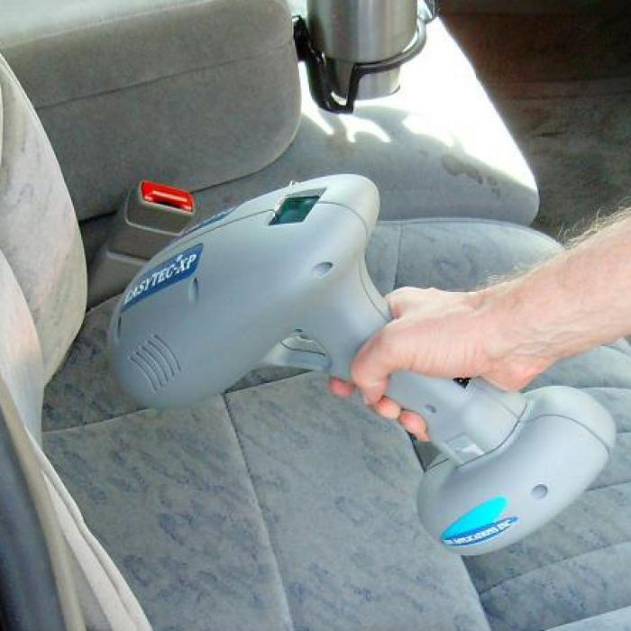 Requiring no calibration and no swipes or contact to make measurements, Ion Applications Inc.’s ion mobility spectrometer technology can inspect packages and vehicles for trace explosives and other dangerous chemicals. The device is in use by the U.S. military and international law enforcement. Ion mobility spectrometer