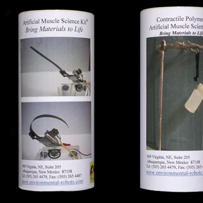 Two artificial muscle kits