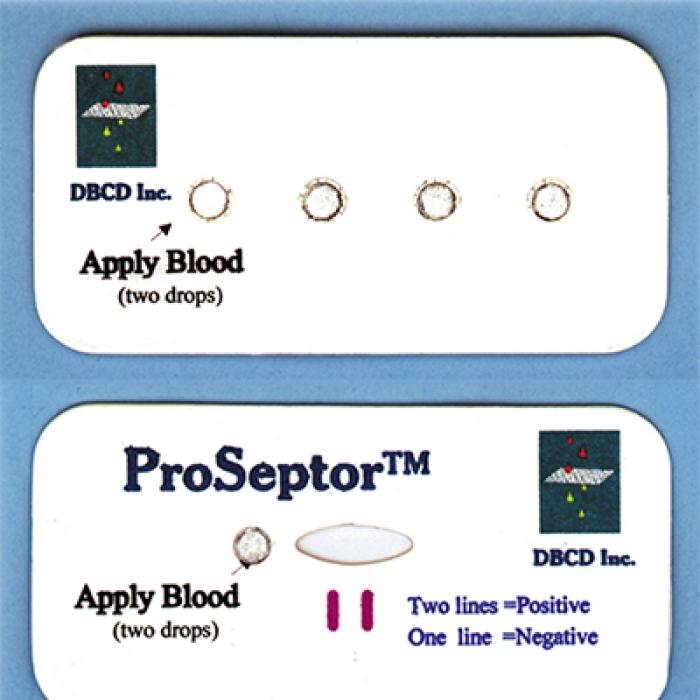 Portable blood collection products that separate blood 